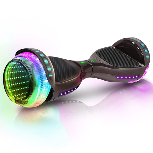 Hoverboard for Kids Ages 6-12, Self Balancing Scooter with Led Lights and Built-in Bluetooth Speaker, UL Safety Certified