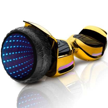 Hoverboard for Kids - 6.5'' Wheels Electric Self Balancing Scooter with Bluetooth Speaker and LED Lights - UL Safety Certified