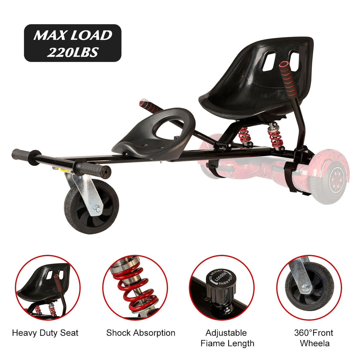 Hoverboard Kart Seat Hoverboard Kart Seat