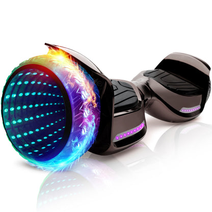 Hoverboard for Kids - 6.5'' Wheels Electric Self Balancing Scooter with Bluetooth Speaker and LED Lights - UL Safety Certified