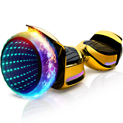 Hoverboard for Kids - 6.5'' Wheels Electric Self Balancing Scooter with Bluetooth Speaker and LED Lights - UL Safety Certified